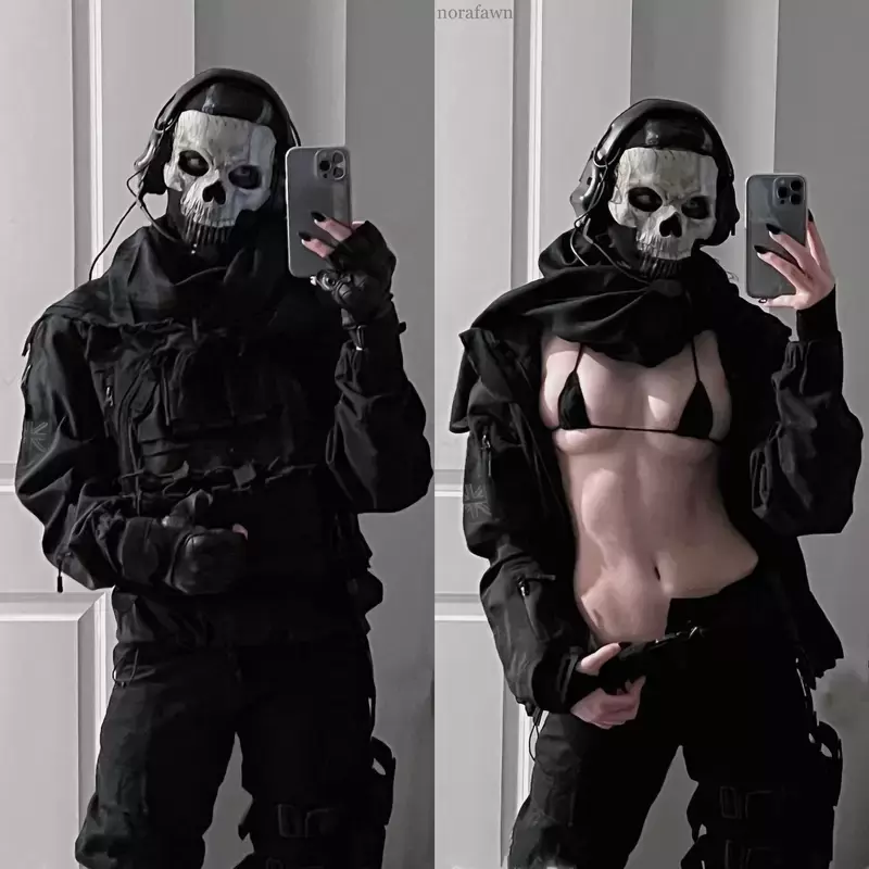 解放布料系Coser「大尺度Cosplay」这才是绅士最爱的反差萌！