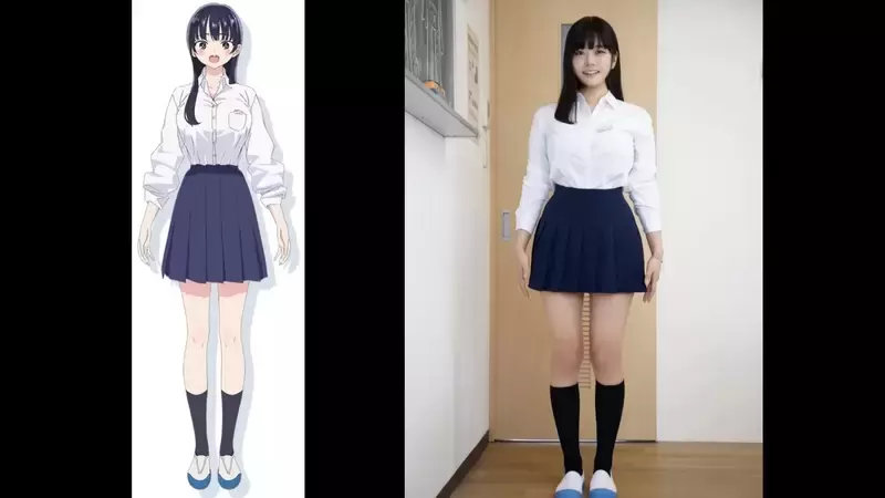 明星脸验证《东云海长得像山田杏奈》既然网友都这么说了那就来cos一下吧