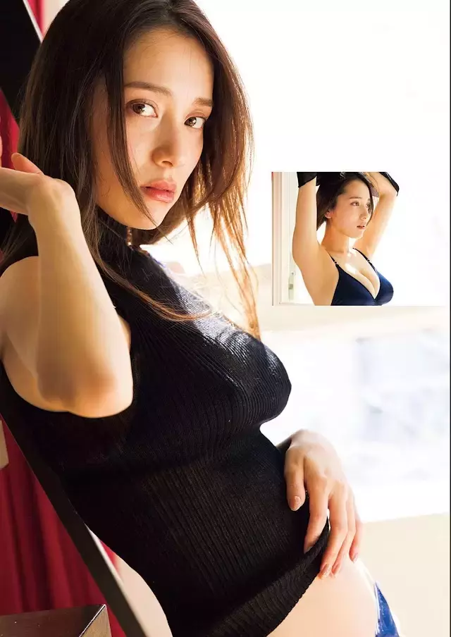 《F罩杯史莱姆乳》写真女星「都丸纱也华」的成熟姊姊魅力