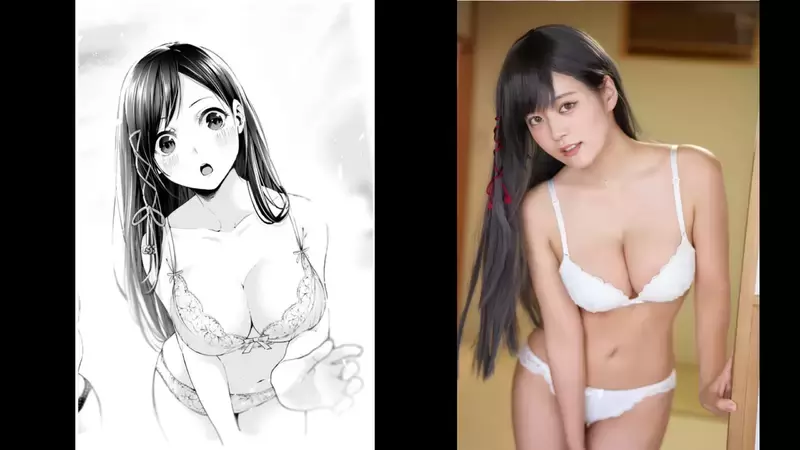 漫画场景重现《东云海cos甘神夜重》美美角色扮演「结缘甘神神社」的丰满巫女