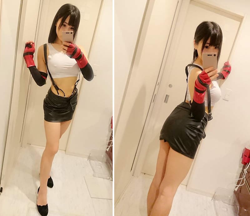 Coser冈田ゆい《各种关于巨乳的展现》穿衣服不只完全变形更是放任两颗欧派晃压晃