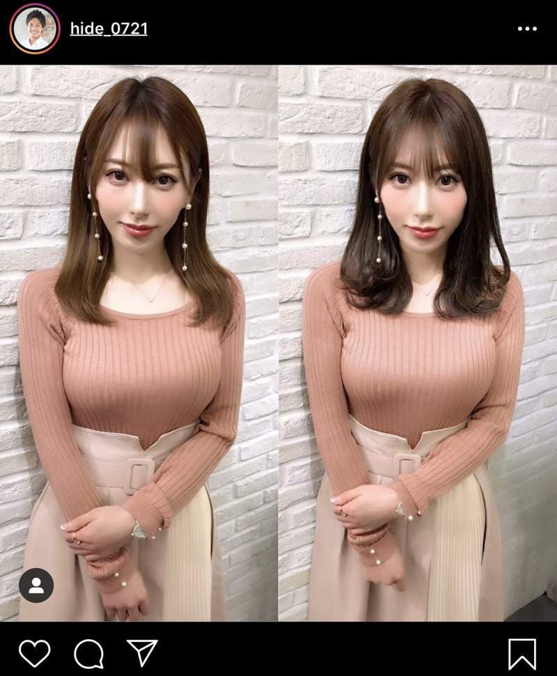 完全重点误《强调欧派的发型范本》比起头发的前后差异，视线总不自觉往下去...