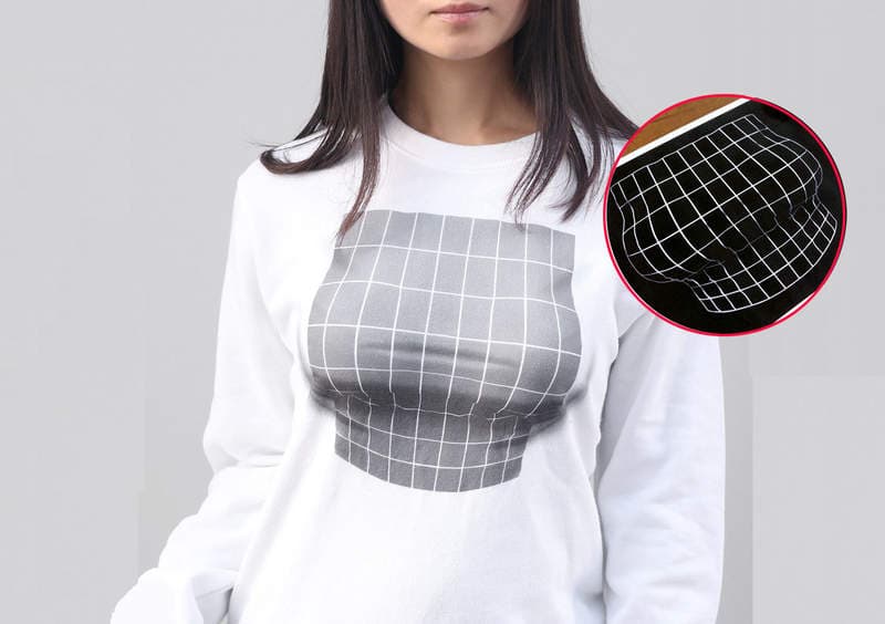 新色登场《妄想错觉T恤》黑色显瘦而且巨乳效果更加强大