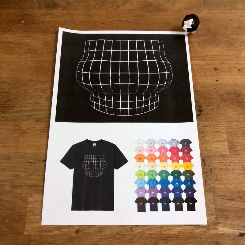 新色登场《妄想错觉T恤》黑色显瘦而且巨乳效果更加强大