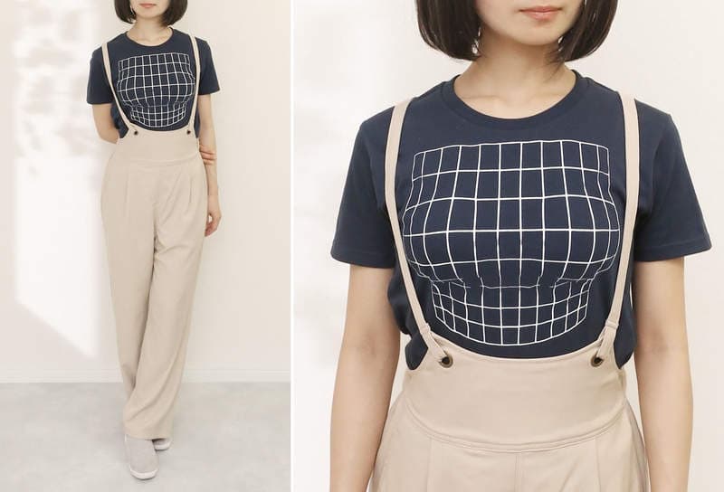 新色登场《妄想错觉T恤》黑色显瘦而且巨乳效果更加强大