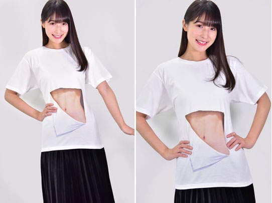 新色登场《妄想错觉T恤》黑色显瘦而且巨乳效果更加强大