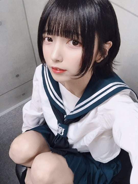 原石美少女《月埜ヒスイ》惊人好身材❤推敲应该有日规E~F罩杯级数