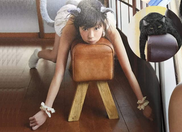 《如果猫变成可爱妹子的话》喵的勒这种写真我还不屌买一波吗