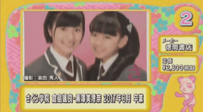 《超激卖写真偶像》2017年2月1日～2017年4月30日热卖销售排行榜