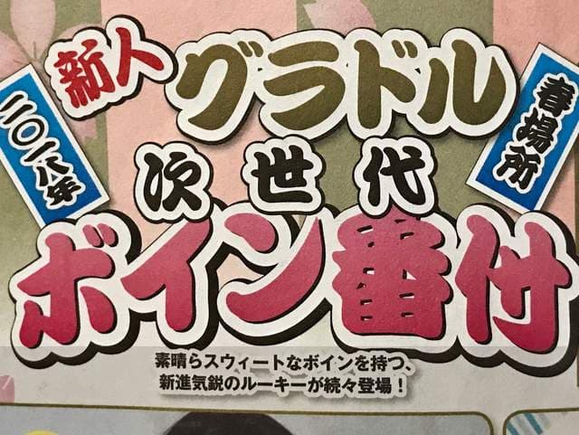 《相扑级写真女星》次世代新人春季爆乳排行榜