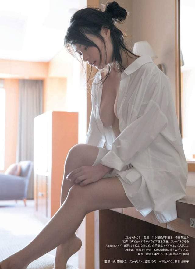 《前最强JK写真妹》星名美津纪得天独厚的BODY魅力❤