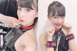 川崎绫《尻拓》锁链皮衣说不出的性感工口造型(･ﾟρﾟ)