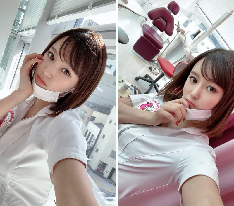 正妹洁牙师《西原爱夏》发炎的我愿意天天到诊所报到请她帮我消肿 正妹洁牙师《西原爱夏》发炎的我愿意天天到诊所报到请她帮我消肿