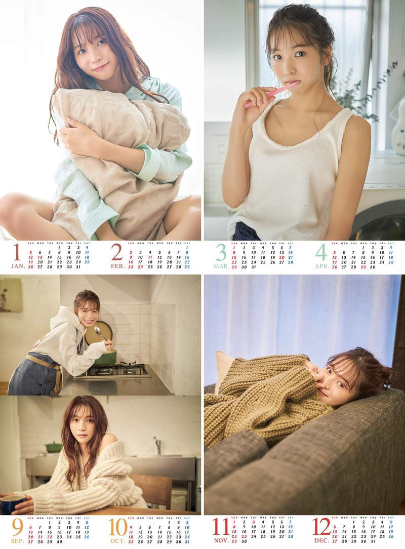 就该买来美一下《2020年写真女星月历》每个都那么优我有选择障碍啦(。ヘ°)