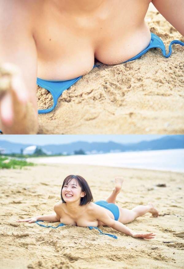 筿崎爱第二《花咲日和》千年一度的萝莉巨乳首本写真推出