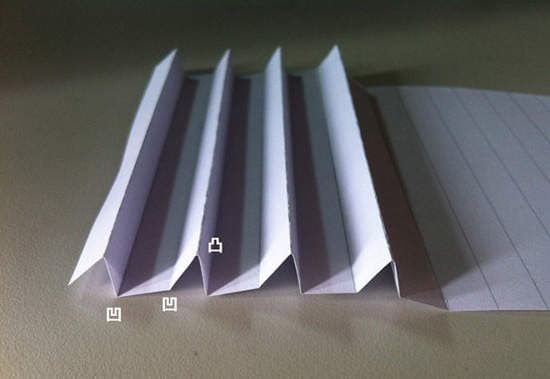 《百褶裙折纸》用纸也可以折出可爱的水手服