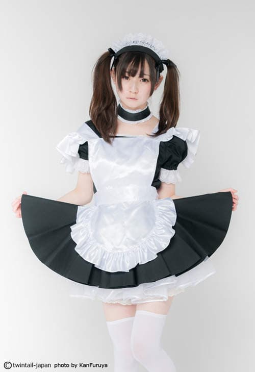 近卫理子（近卫りこ）绑起双马尾萌感爆炸的美眉