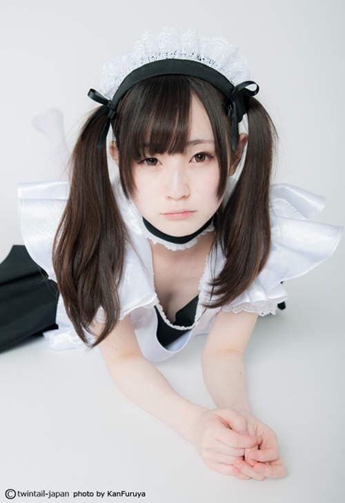 近卫理子（近卫りこ）绑起双马尾萌感爆炸的美眉