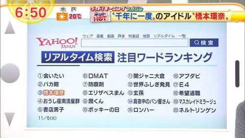 桥本环奈　千年难得一见的人才就是妳啦（指）