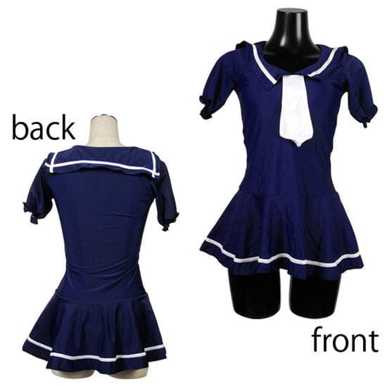 《水手服泳装》女孩们就穿这去玩水吧（冲啊）