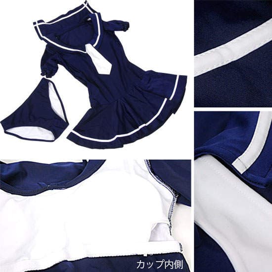 《水手服泳装》女孩们就穿这去玩水吧（冲啊）