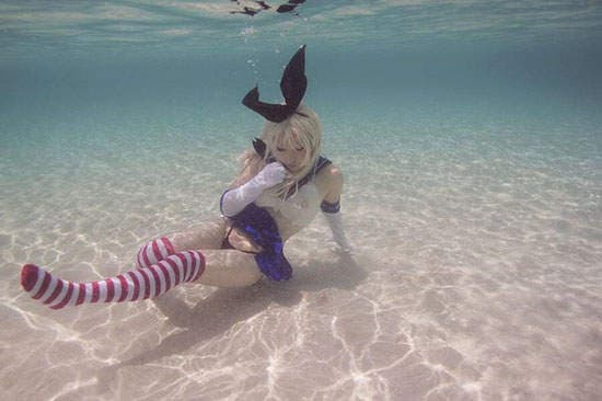 《水手服泳装》女孩们就穿这去玩水吧（冲啊）