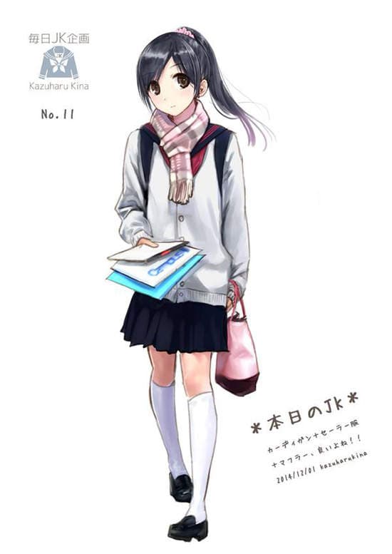 《每日JK计划》水手服什么的最棒了(〃∀〃)