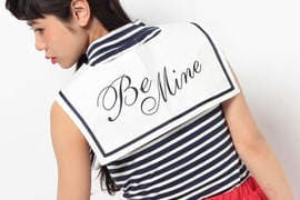 《水手领穿搭》无论任何衣服都能瞬间变身水手服♥