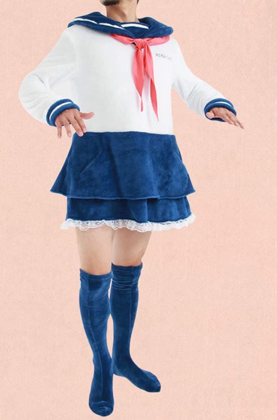《男版水手服》绝对领域散发出绝对的男子力