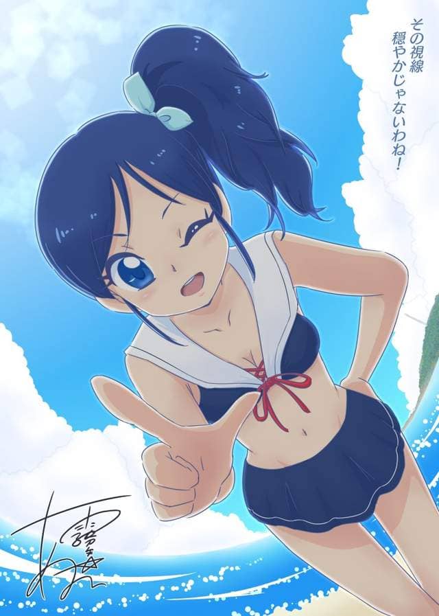 《水手服泳装绘师作品》抢先一波感受夏季的美好吧❤