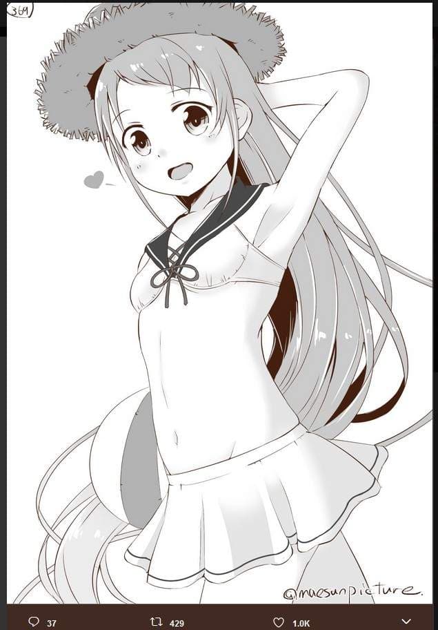 《水手服泳装绘师作品》抢先一波感受夏季的美好吧❤