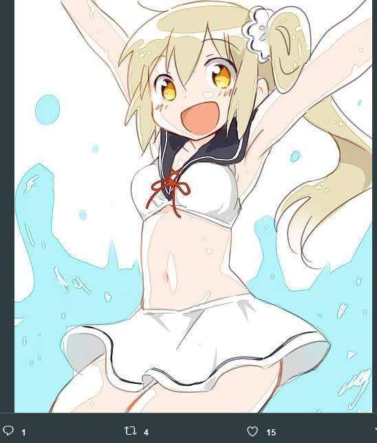 《水手服泳装绘师作品》抢先一波感受夏季的美好吧❤