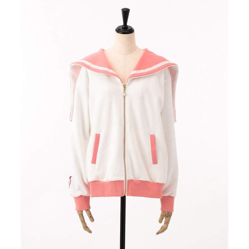 《美少女战士》水手风连帽外套 想要纯水手领还可以放下来喔 《美少女战士》水手风连帽外套 想要纯水手领还可以放下来喔