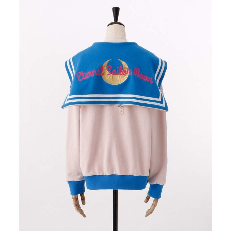 《美少女战士》水手风连帽外套 想要纯水手领还可以放下来喔 《美少女战士》水手风连帽外套 想要纯水手领还可以放下来喔