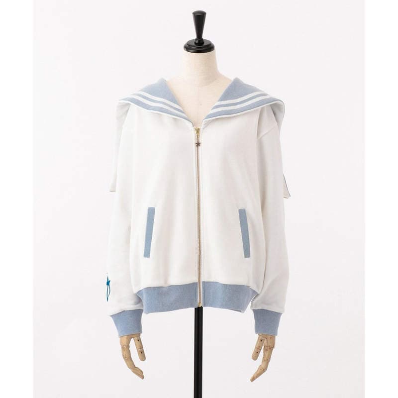 《美少女战士》水手风连帽外套 想要纯水手领还可以放下来喔 《美少女战士》水手风连帽外套 想要纯水手领还可以放下来喔