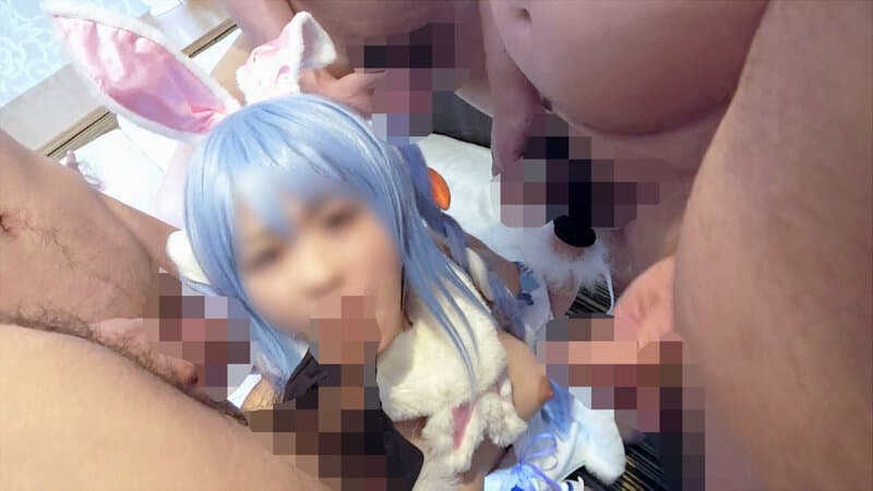 素人淫娃7P大乱交，大奶妹子的角色扮演内射（TNOZ-018）