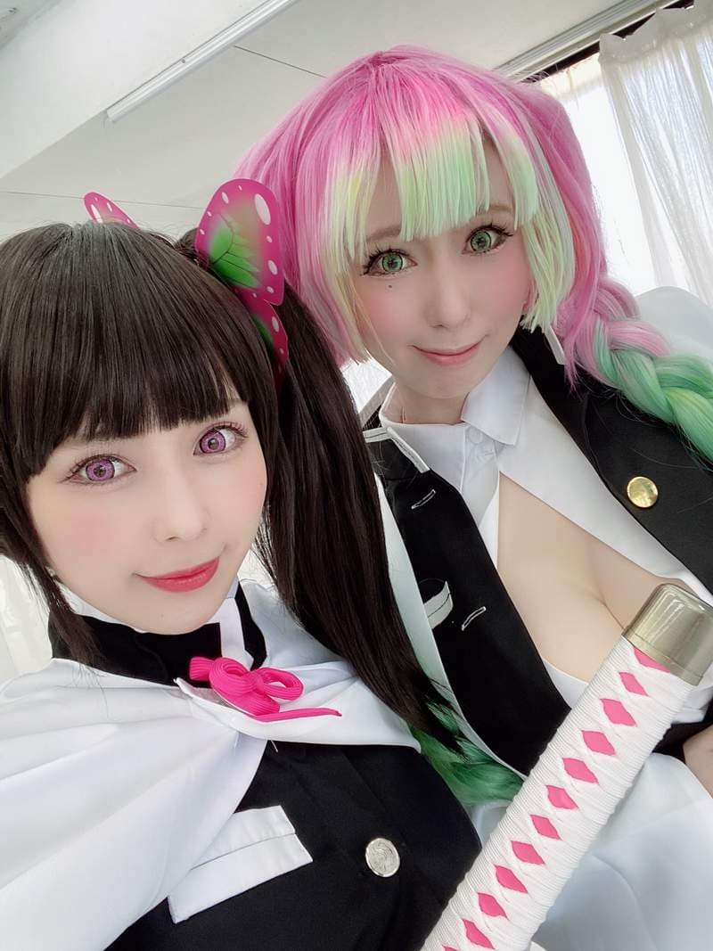 AV女神cos鬼灭之刃《上原亚衣、波多野结衣、佳苗琉花》别误会这可不是新作品喔