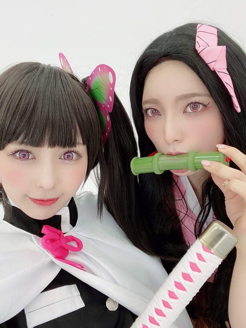 AV女神cos鬼灭之刃《上原亚衣、波多野结衣、佳苗琉花》别误会这可不是新作品喔