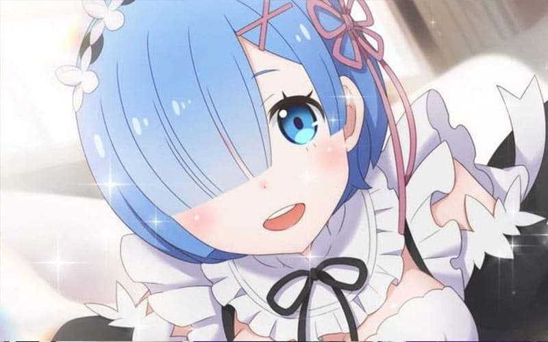 AV女优深田咏美cos《从零开始的异世界生活》雷姆
