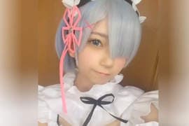 AV女优七泽美亚挑战《雷姆cosplay》超绝可爱的打扮让网友们都起飞惹