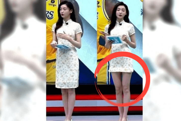 【网红流出】：23岁美女主播裙底风光太养眼，网：那双腿太犯规